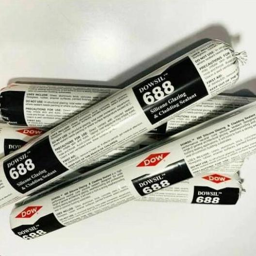 Ready Lem kaca Sealant Dowsil 688