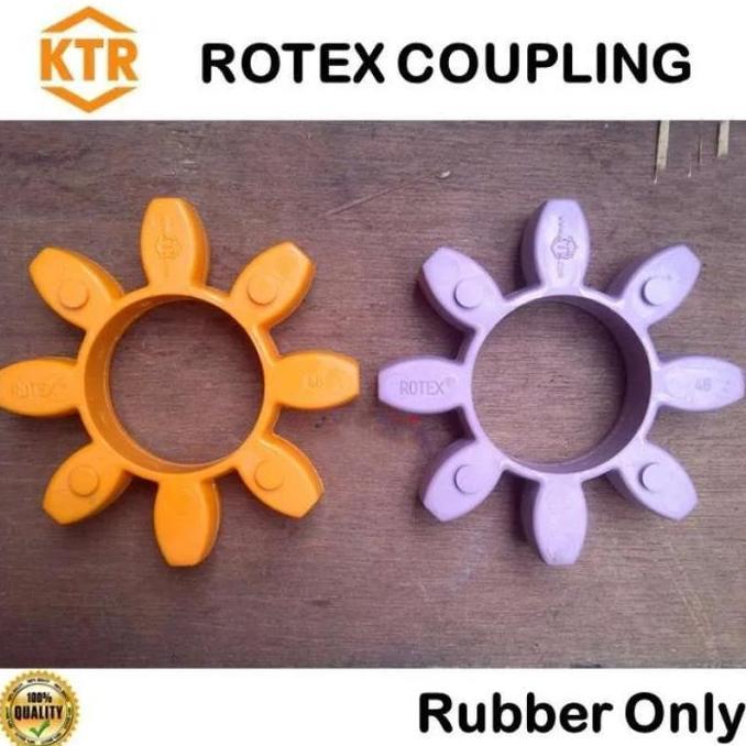 RUBBER COUPLING ROTEX KTR GR 24--38-42-48-55-65-75 KARET ROTEX KTR