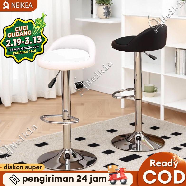 BEST SELLER KURSI BAR KURSI CAFE KURSI BAR DAPUR MINIMALIS KURSI HIDROLIK KURSI BARBERSHOP HIDROLIK 