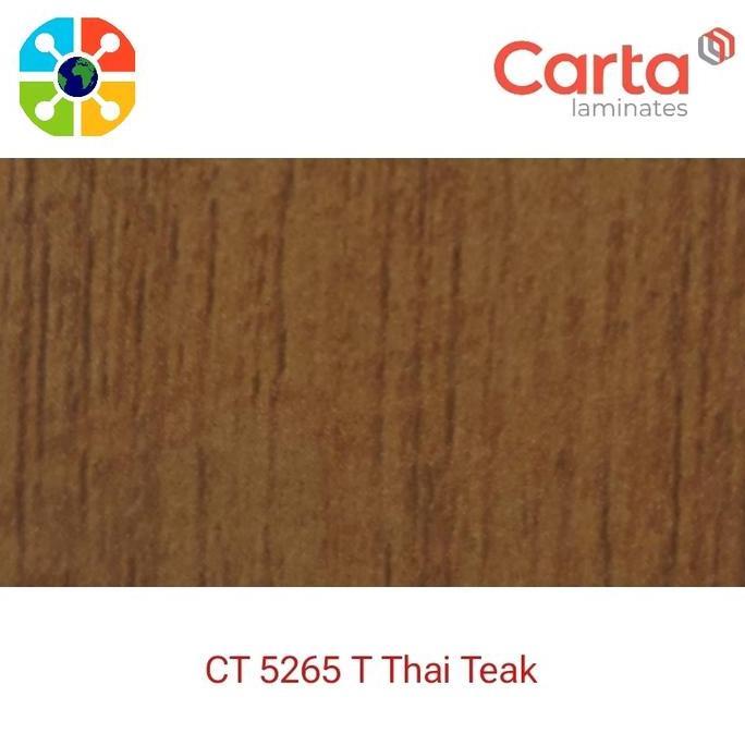 CARTA HPL WOODGRAIN CT 5265 T Thai Teak