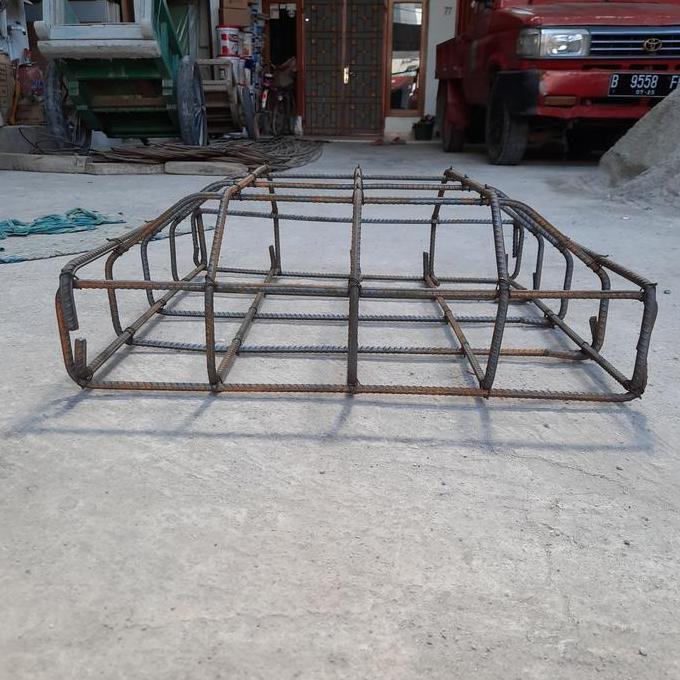 Pondasi Cakar Ayam 60 x 60 besi 10mm