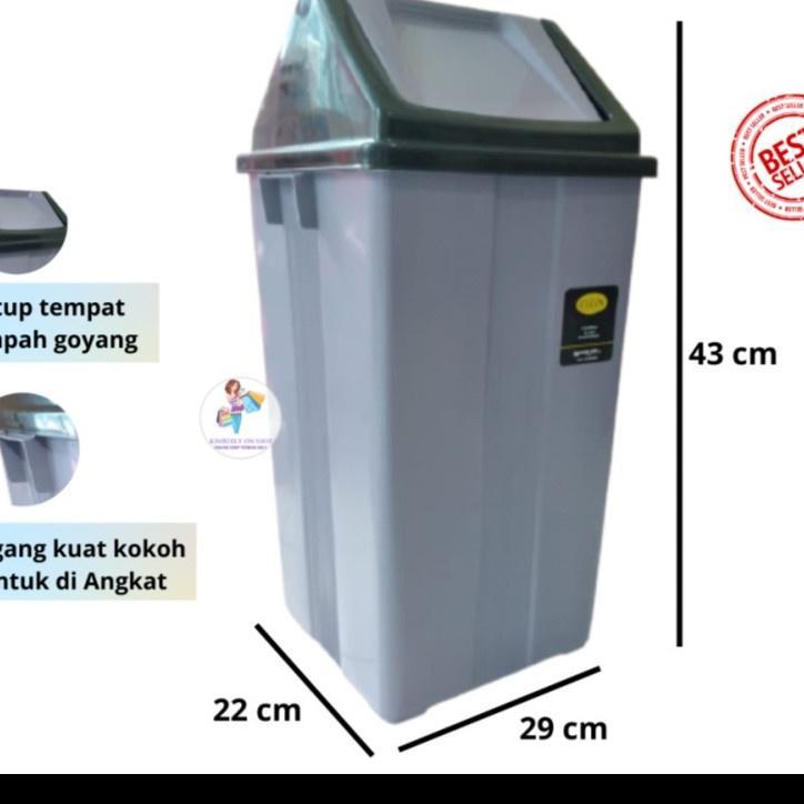 Tempat Sampah 15 Liter | Dustbin |Keranjang Sampah