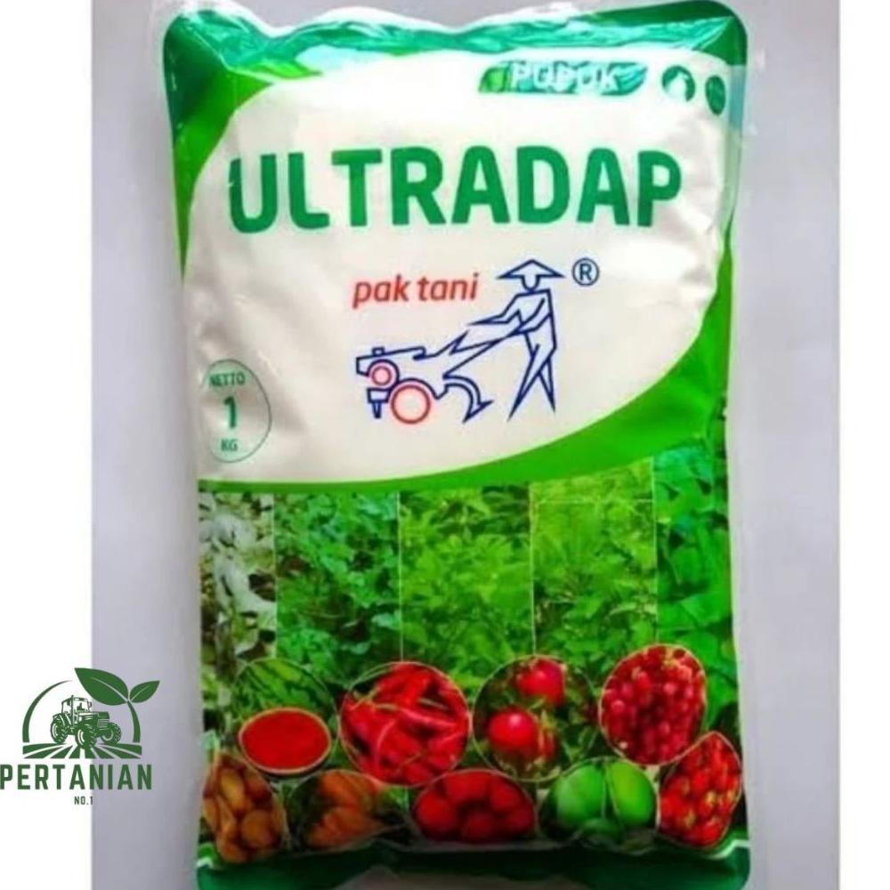 Ultradap 1Kg Pupuk Map Kristal Perangsang Akar & Bunga Untuk Sayuran & Tanaman Buah