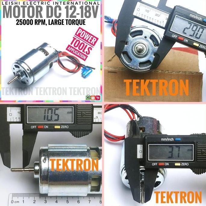 Motor DC 18V LS775ZF LS775 Dinamo 12-18V High Speed Torque Vacuum Bor