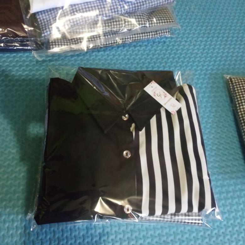 HOT DEALS Tunik Kemeja Wanita Lengan Panjang Katun Toyobo
