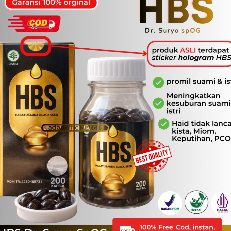 Hbs By Dr. Suryo, Spog Asli Isi 200 Kapsul Promil
