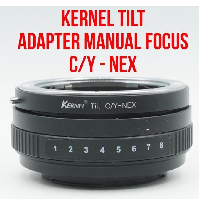 Kualitas Terjamin Kernel Tiltlens Adapter  | Cy C/Y G - Nex | Lensa Contax Yashica Lenses To Body Ca