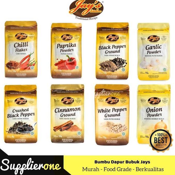 Bumbu Dapur Bubuk Jay's / Bumbu Dapur Pouch / Bumbu Dapur Bubuk