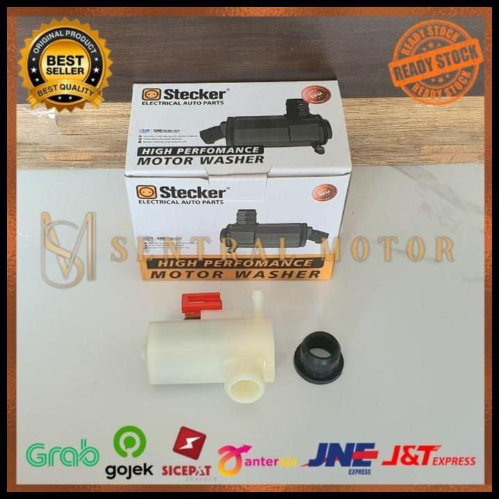 DISKON MOTOR WASHER POMPA MOTOR AIR WIPER  SUZUKI SWIFT/SPLASH STECKER 