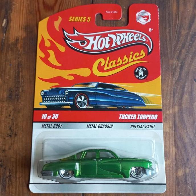 HOT WHEELS TUCKER TORPEDO HOT WHEELS CLASSICS LANGKA RARE (s)