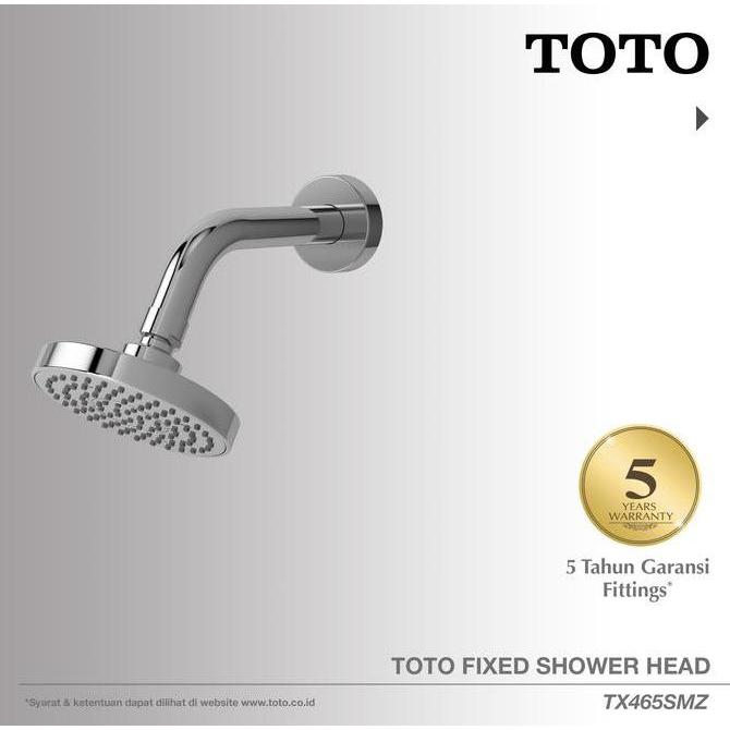 TOTO Shower Head TX465SMZ | Head Shower - Shower Mandi - Rain Shower