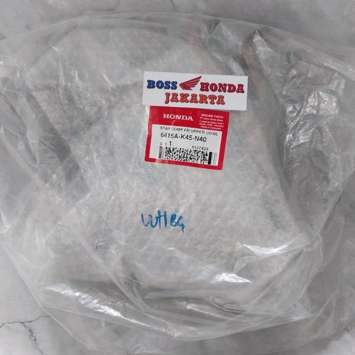 Ready SPAREPART CBR 150R : 6415A-K45-N40 TANDUK RUSA CBR 150R K45G / STAY COMP FR UPPER COWL CBR 150