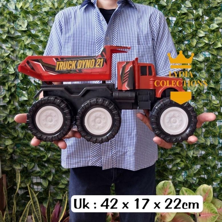 SUPER DEAL MAINAN TRUK PASIR DUMP TRUCK BESAR BAHAN PLASTIK KUAT SNI