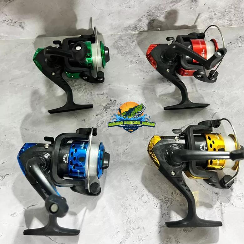hot sale reel pancing murah spool plastik + benang