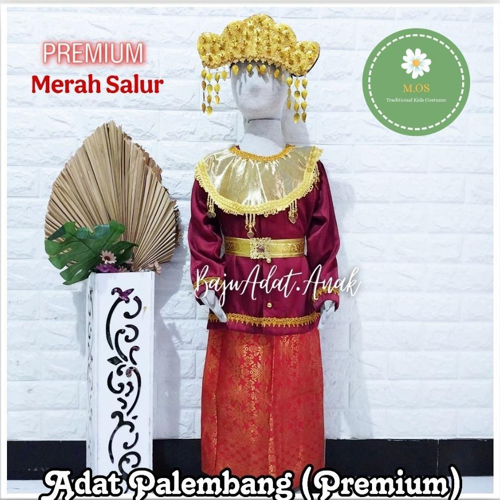 Best Seller Baju Adat Palembang Anak Perempuan | Baju Adat Palembang Anak Laki-Laki| Baju Tradisiona