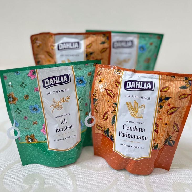 100% AMAN DAHLIA TEH KERATON DAHLIA CENDANA PADMASANA DAHLIA PENGHARUM RUANGAN DAHLIA TEH KERATON PE
