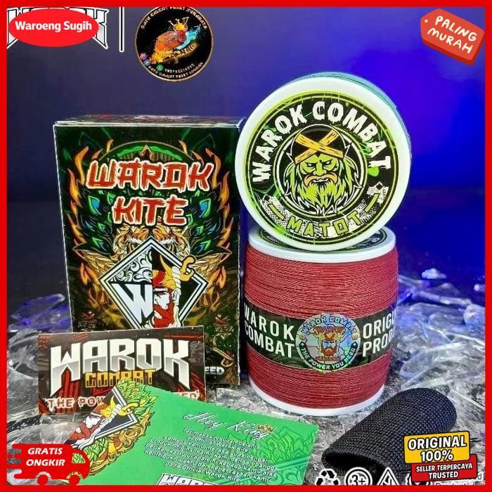 Senar Gelasan Warok Combat Matot 0,23 Daily & Tournament (Tajam Untuk Main Jepret)