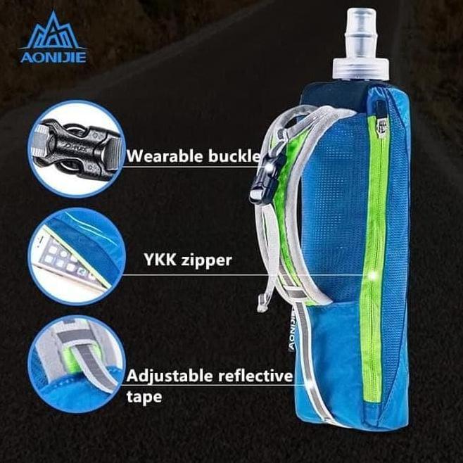 Aonijie E908 Cover Hydro Flask Hand Bottle Grip - Tas Botol Air Minum Waterproof Running