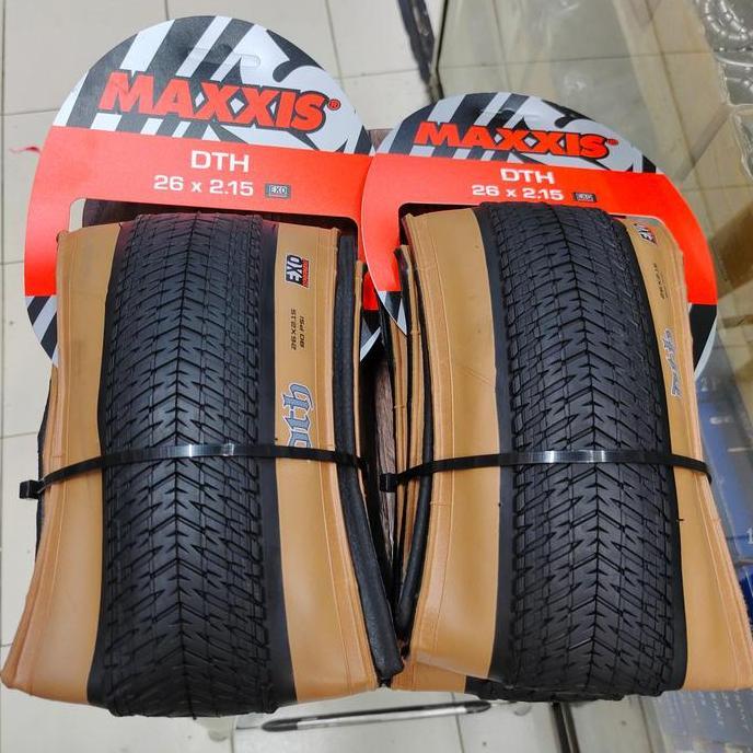 Ban Luar Maxxis Dth 26 X 2.15 2.30 Maxxis Dth Tanwall Kevlar 26 X 215 230 Harga Satuan Kemasan Baru