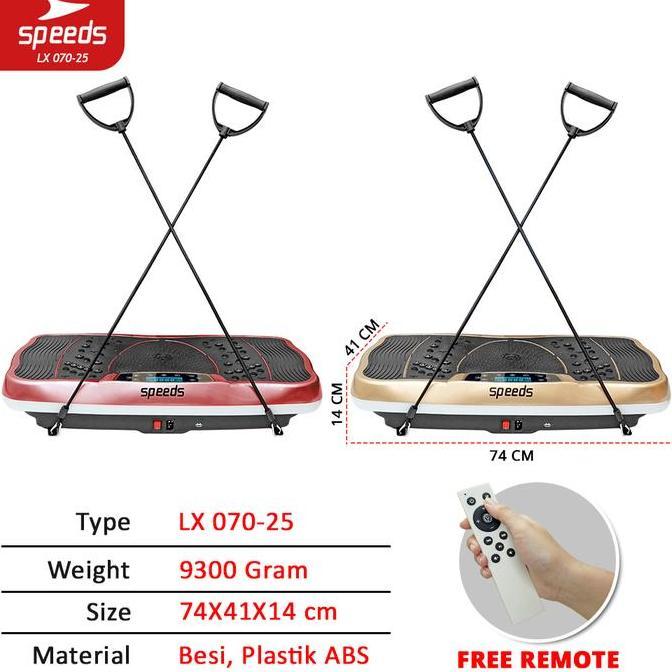 SPEEDS Body Slimmer Alat Pelangsing Tubuh Alat Pijat Elektrik 070-21