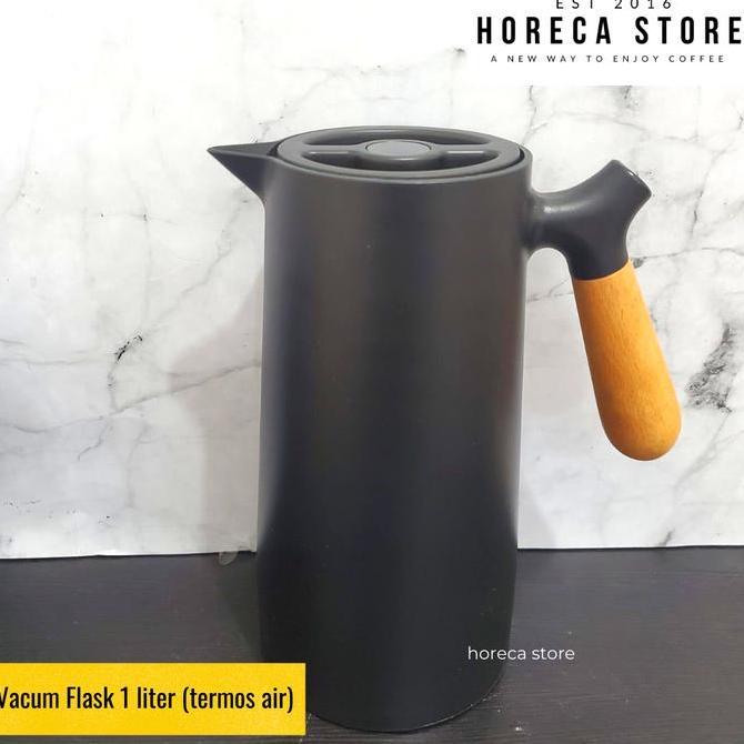 Termos Air Panas 1 Liter Vacuum Flask - Thermos Kopi