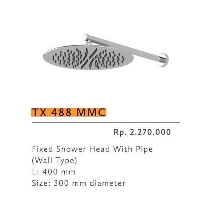 Ready TOTO TX 488 MMC / WALL SHOWER TOTO TX488MMC / SHOWER TANAM TOTO
