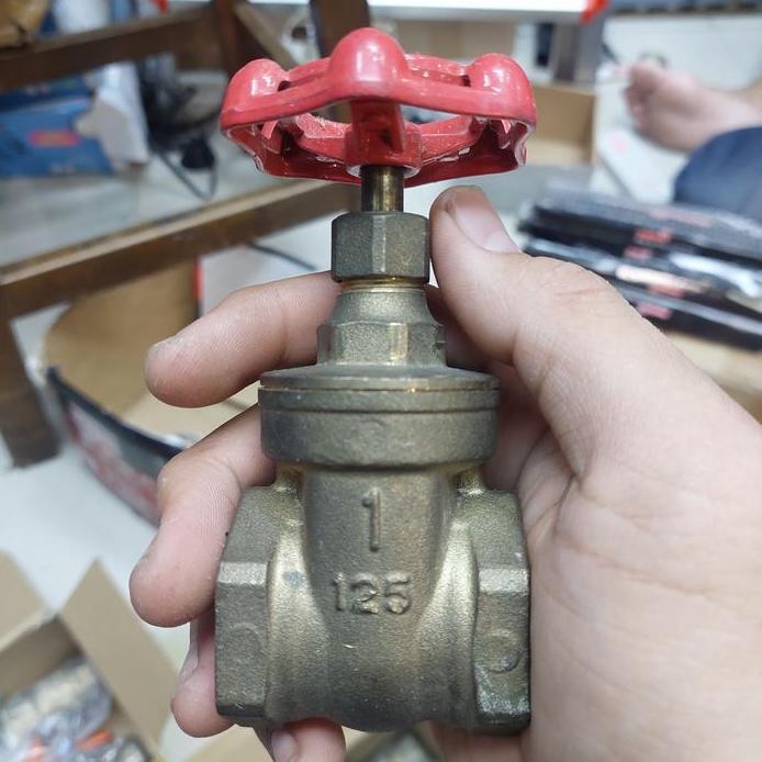 Ready gate valve kitz 1 inch kuningan / gate valve kitz 1" inch