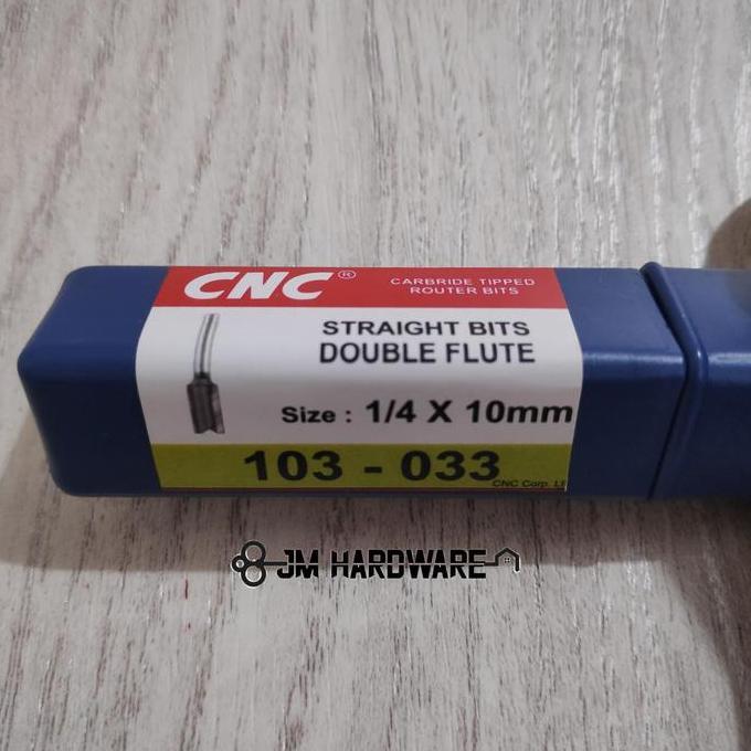 Mata router profil lurus 10 mm straight bit CNC