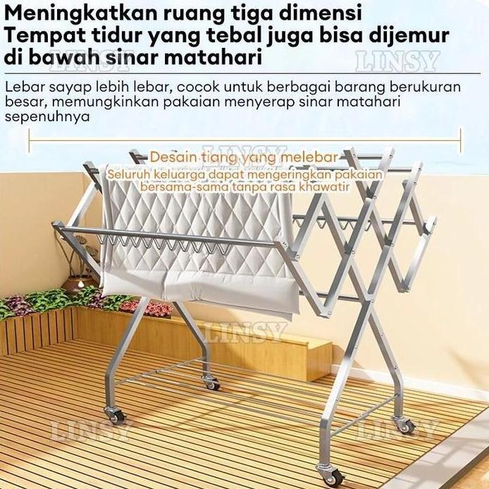 Jemuran Baju Lipat Jemuran Baju Stainless Steel Jemuran Pakaian Minimalis Jemuran Pakaian Stainless 