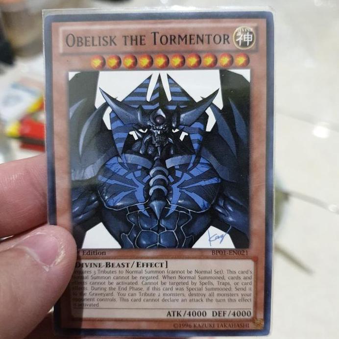 yugioh obelisk the tormentor rare