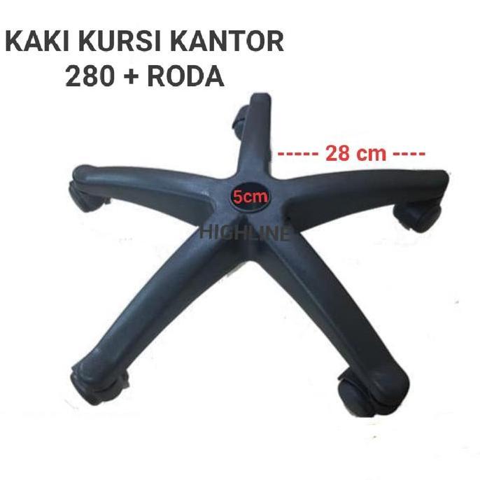 MUZACIO KAKI KURSI KANTOR / CAKAR KURSI KANTOR 280 + RODA
