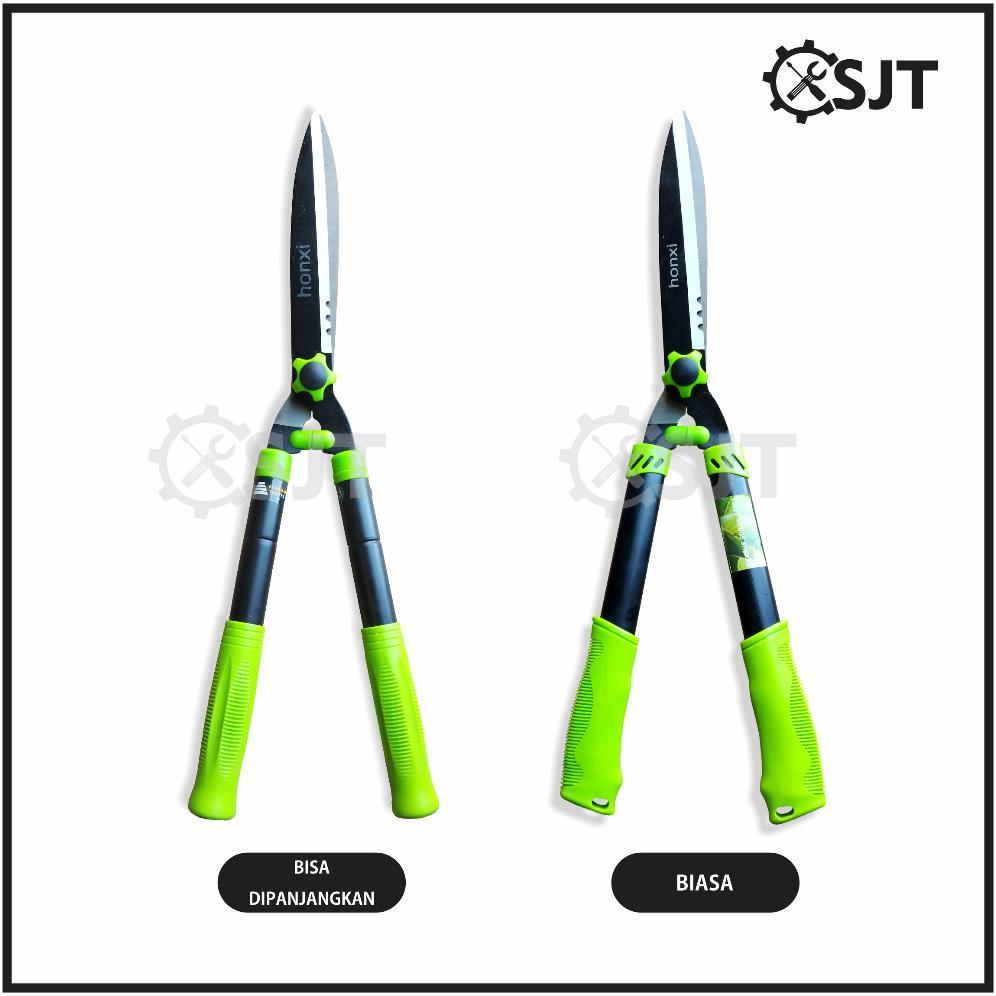 Gunting Rumput Taman Honxi / Gunting Pemotong Rumput / Gunting Tanaman Tajam Gagang Karet