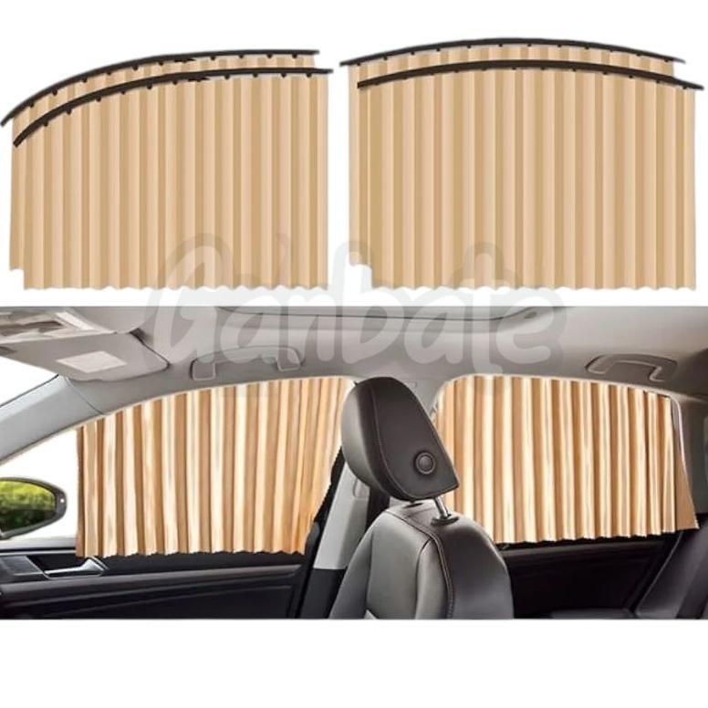best sale 4pcs tirai mobil gorden mobil sigra calya magnet sun shade