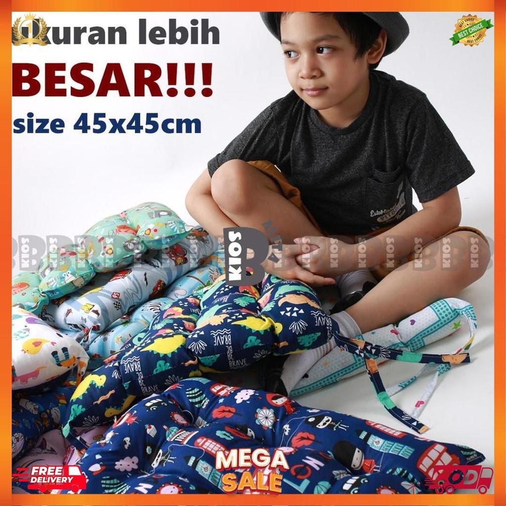 New Bantal Duduk Size Besar/ Bantal Alas Kursi Duduk Tebal Jumbo 45 X 45 Cm/Bantal Duduk Alas Kursi 