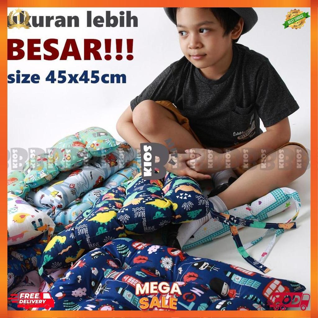 New Bantal Duduk Size Besar/ Bantal Alas Kursi Duduk Tebal Jumbo 45 X 45 Cm/Bantal Duduk Alas Kursi 