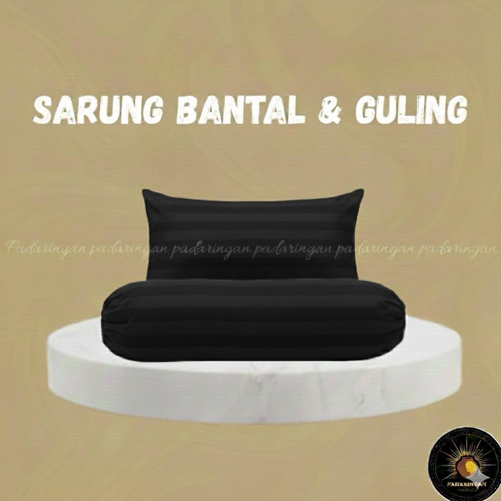 HOT PRODUCT sarung bantal dan guling embos salur polos/ sarung bantal tidur / sarung guling