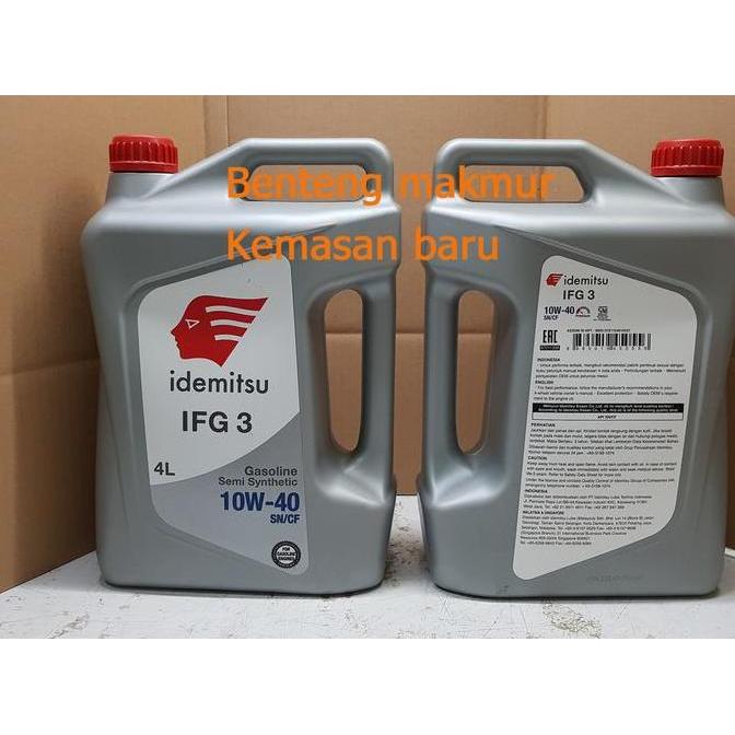 Olinow- Oli Mobil Idemitsu 10W-40 4 Liter