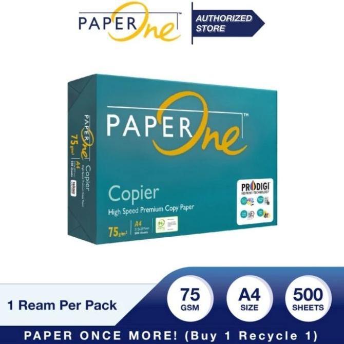 Lansungkirim- Kertas A4 Paperone 75 Gr / Kertas Hvs A4 75 Gr