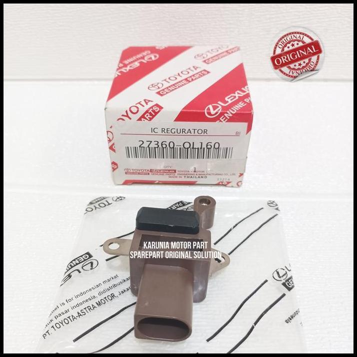 HOT DEAL IC REGULATOR - IC ALTENATOR - INNOVA REBORN FORTUNER VRZ HILUX ORI 