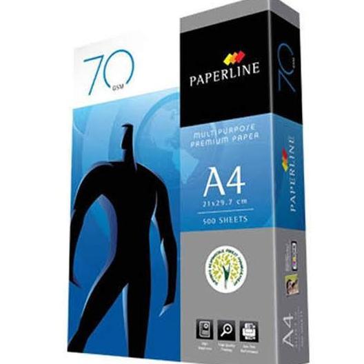 Lansungkirim- Kertas A4 70 Gram Paperline Hvs Putih
