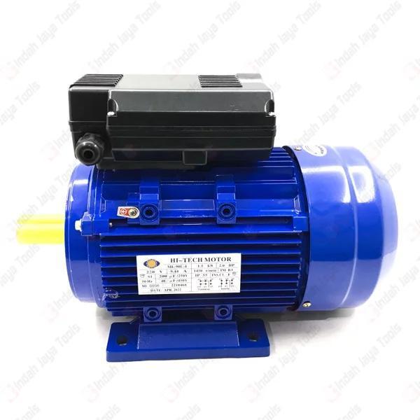 Hitech Dinamo Elektro Motor 2 Hp 1 Phase 1450 Rpm Electro Original Dan Terpercaya