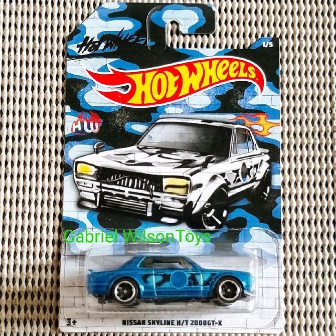 Hot Wheels Nissan Skyline H/T 2000 GTX - Blue