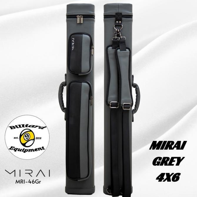 Mirai 4x6 - Grey | Tas Billiard | Cue Case Billiard