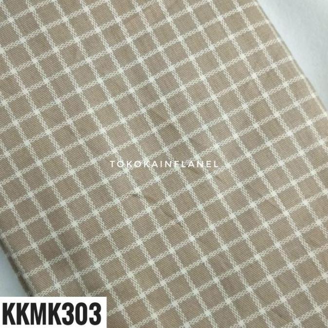 Giocare- Kain Katun Jepang Motif Kotak Gingham Kotak-Kotak Kkmk3 Uk 50Cmxlebar Kain