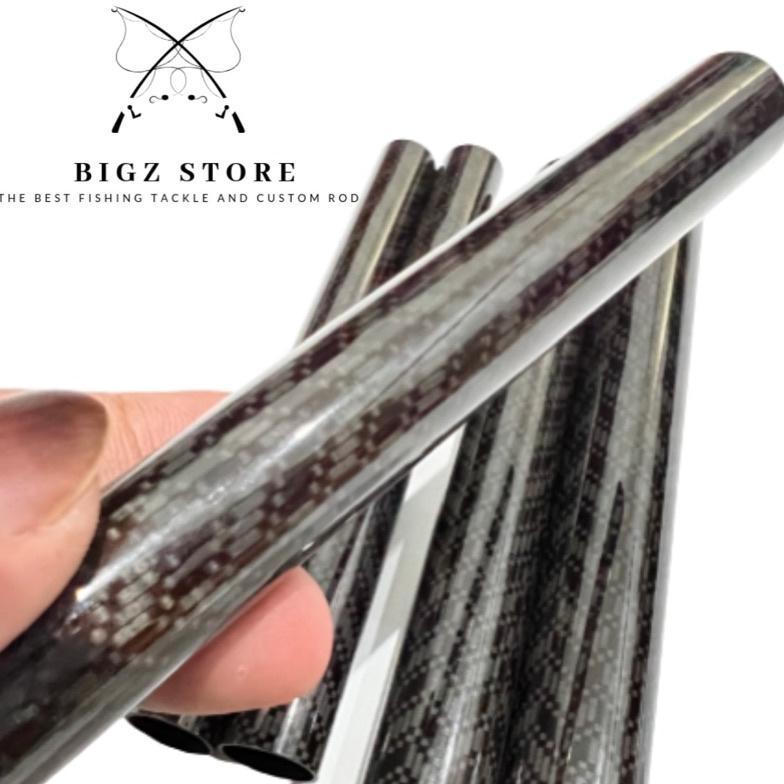 CARBON TUBE UNTUK BAGIAN DALAM REEL SEAT VARIASI PANJANG 15 CM ORIGINAL CARBON TAHAN BAKAR COCOK UNT