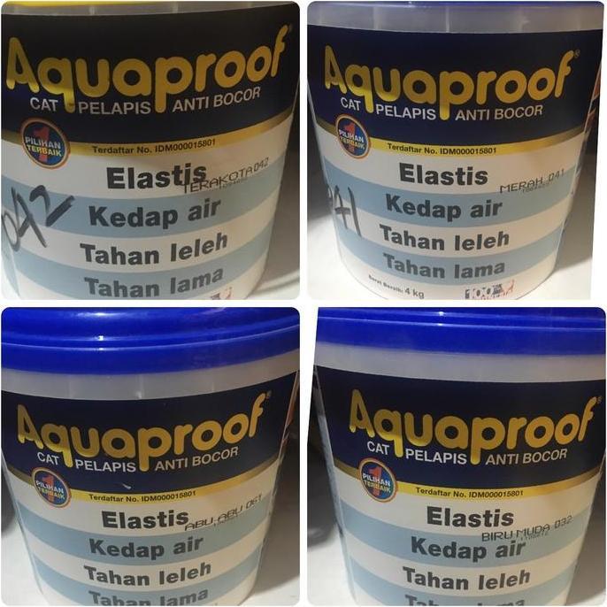 Flestrik- Aquaproof 4Kg Aquaproof Galon 4 Kg Elastex 4Kg Waterproofing Elastex 4Kg Aquaproof 4Kg Ant