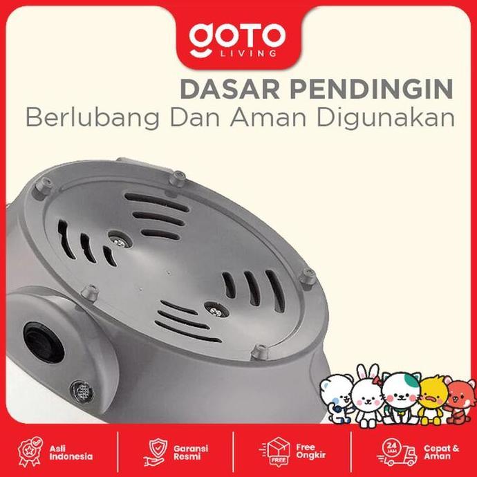 Goto [Cod] Oliver Electric Pan 2L Fry Pan Portable Panci Listrik Serbaguna Pasti Ori