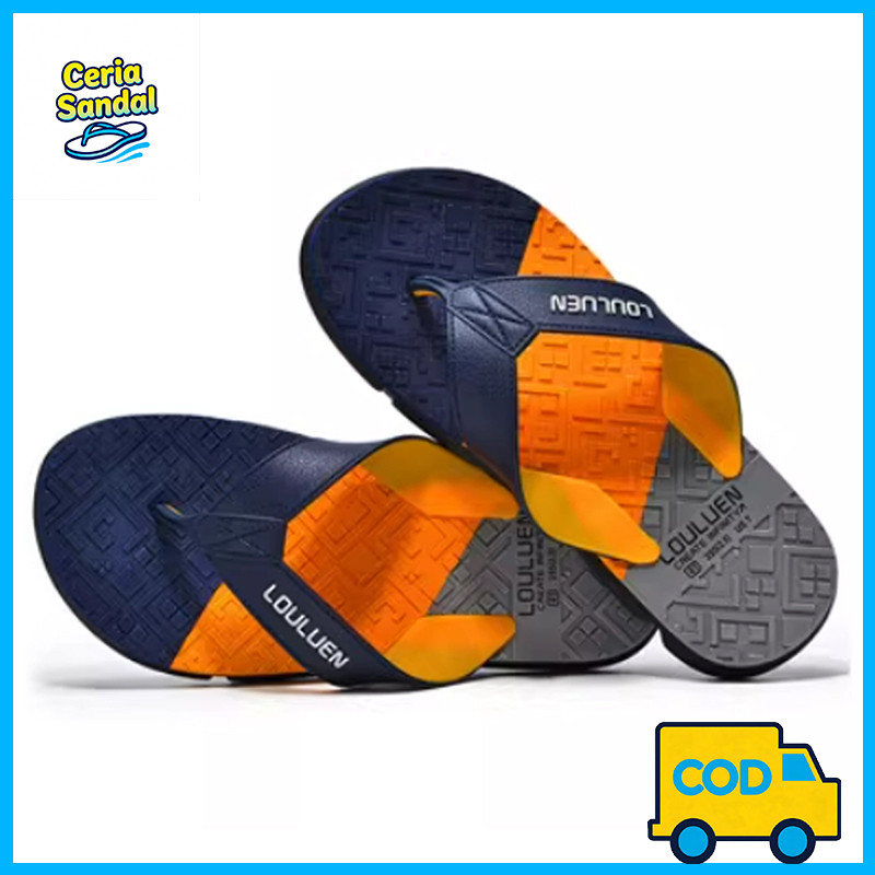 sandal pria terbaru 2026 sandal jepit pria sandal pria casual sepatu karet pria sepatu pantai sendal