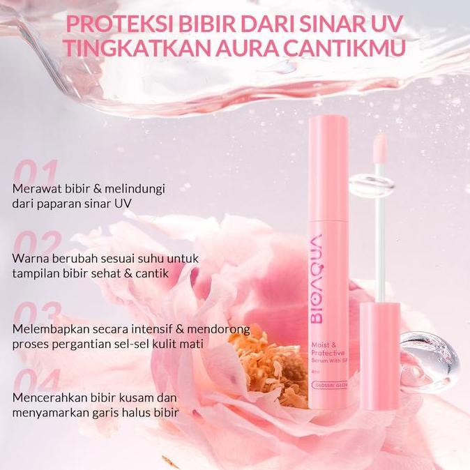 Bytx- Lip Serum : Beli 1 Gratis 1Buhotei Bioaqua Lip Serum Warna Bibir Pink Alami Ribuan Orang Ribua