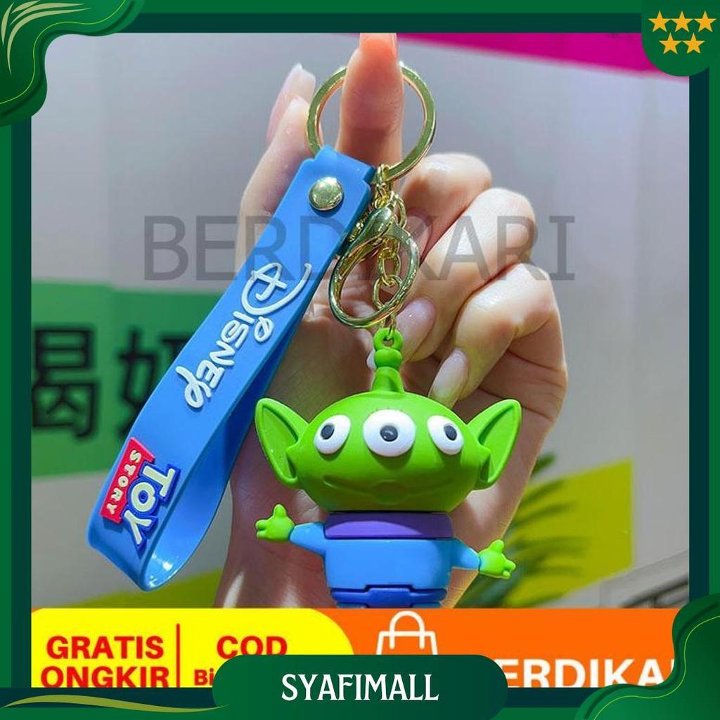 BD Gantungan Kunci Toy Story Silikon Premium / Gantungan Kunci Motor Mobil Toy Story / Ganci Toy Sto